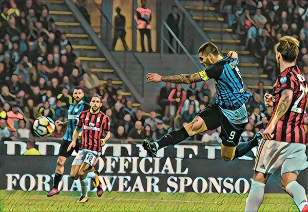 国际米兰,蓝黑德比惊险绝平,因扎吉战术博弈显功力